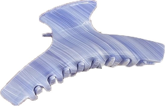 Clip per capelli per capelli spessi Accessori per capelli per donne e ragazze - piatto grande, clip per capelli antiscivolo, blu