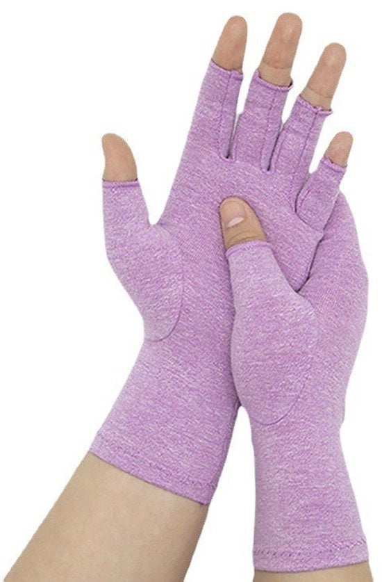 2 paia di guanti senza dita, supporto compressivo sportivo, antiscivolo in silicone + mesh respirante, adattabile a tutte le attività (bici, triathlon, outdoor), stile trendy (blu, piccola)