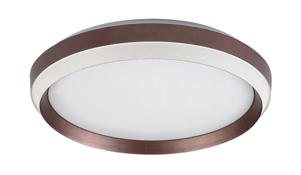 Plafoniera LED Rabalux Fontana tonda 39cm 24W bronzo