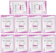 Panno di protezione per doccia 120cm - Panno da bagno da un uso - Sacchetto in plastica - Idoneo per uso domestico/albergo - Panno da doccia da un uso