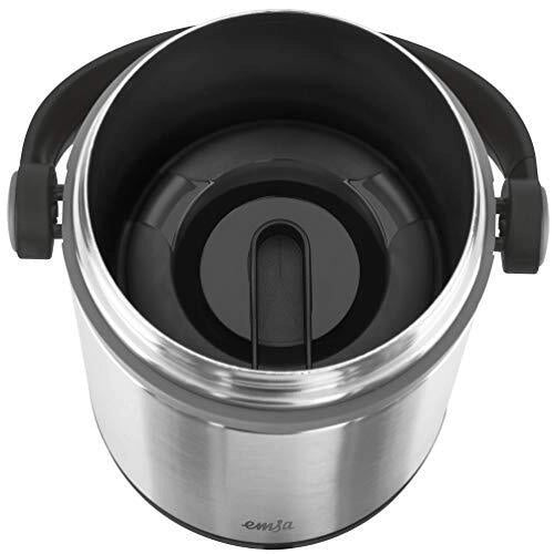EMSA 509245 recipiente per cibo 1,7 L Antracite, Nero, Acciaio inossidabile