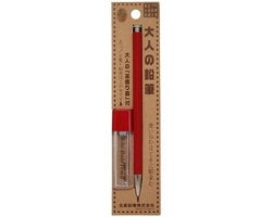 Sostegno di Latta con Lappatrice - Accessorio per Materiali da Disegno - Rosso