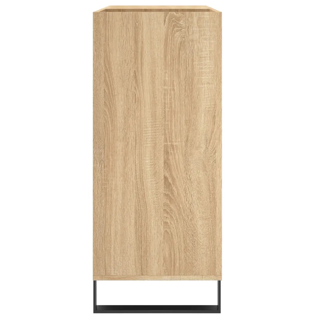 Mobile Porta Dischi Rovere Sonoma 84,5x38x89 Legno Multistrato CFW8737611