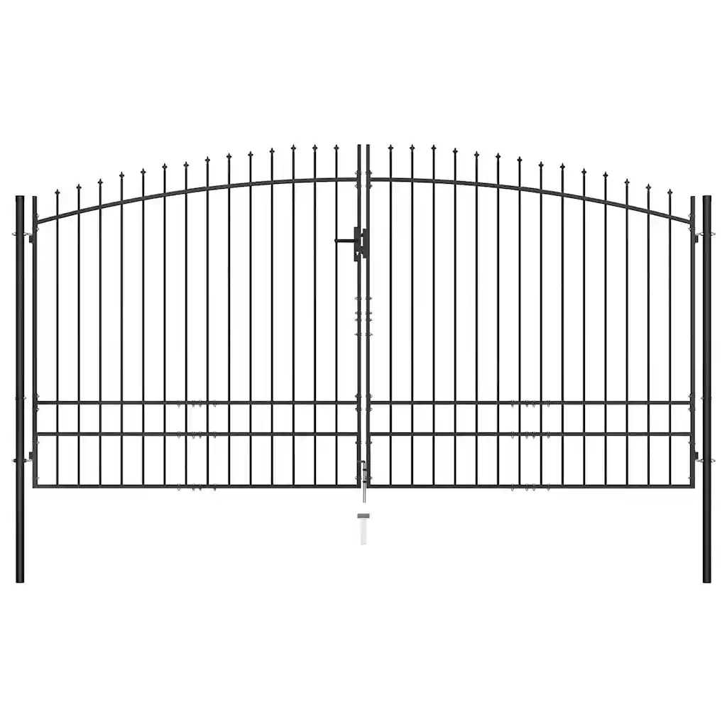 Cancello Doppio con Punte a Lancia 400x248 cm cod mxl 53967