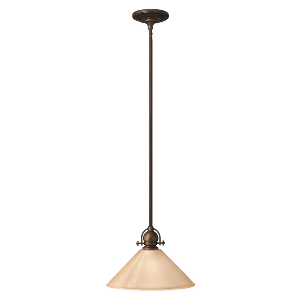 Lampada a sospensione Mayflower bronzo antico Ø35,6 Hinkley