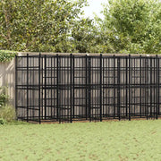 Gabbia per Cani da Esterno in Acciaio 14,75 m² 3097943