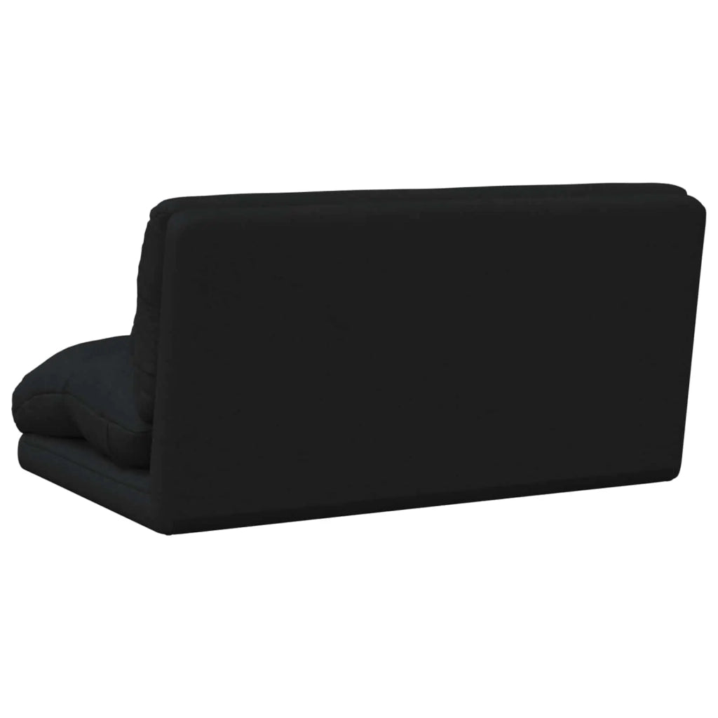 Sedia da Pavimento Nero 110 x 82 x 55 cm Tessuto 42028204