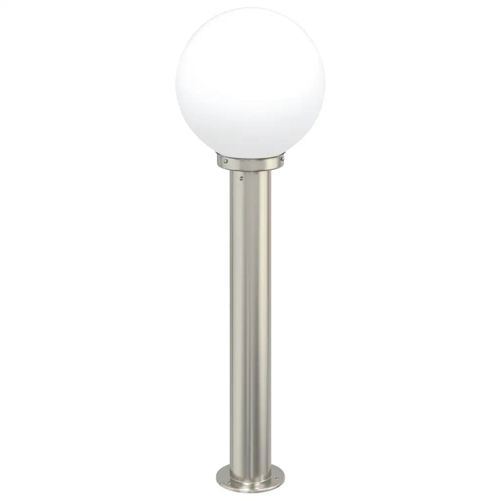 Lampioni a palo 3 pz 80 cm Acciaio Inox IP44 4006096