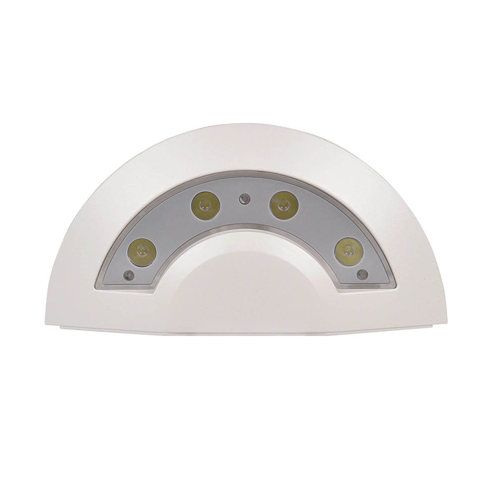 APPLIQUE LED STONDATA BIANCA 4W LUCE FREDDA 6500K° - ILLUMINAZIONE DA INTERNO ED ESTERNO DESIGN MODERNO