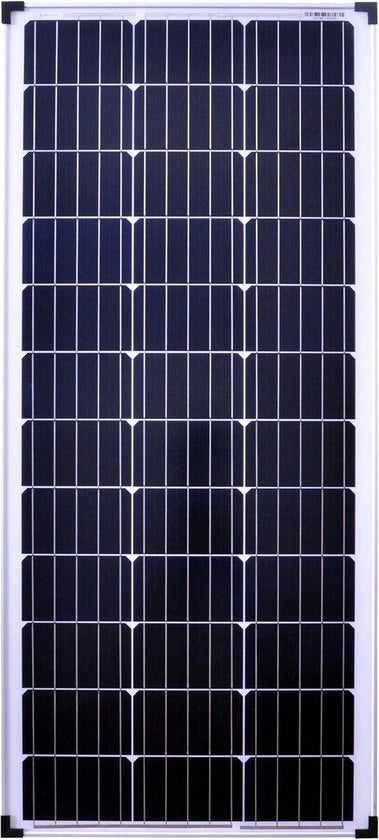Pannello Fotovoltaico a Cristalli Monocristallini 100W - Elevato Rendimento e Resistenza al Tempo