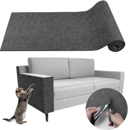Mat per gatti autoadesivo - protezione per muri e divani contro graffi - kit per gatti autoadesivi (grigio scuro, 40×200cm)