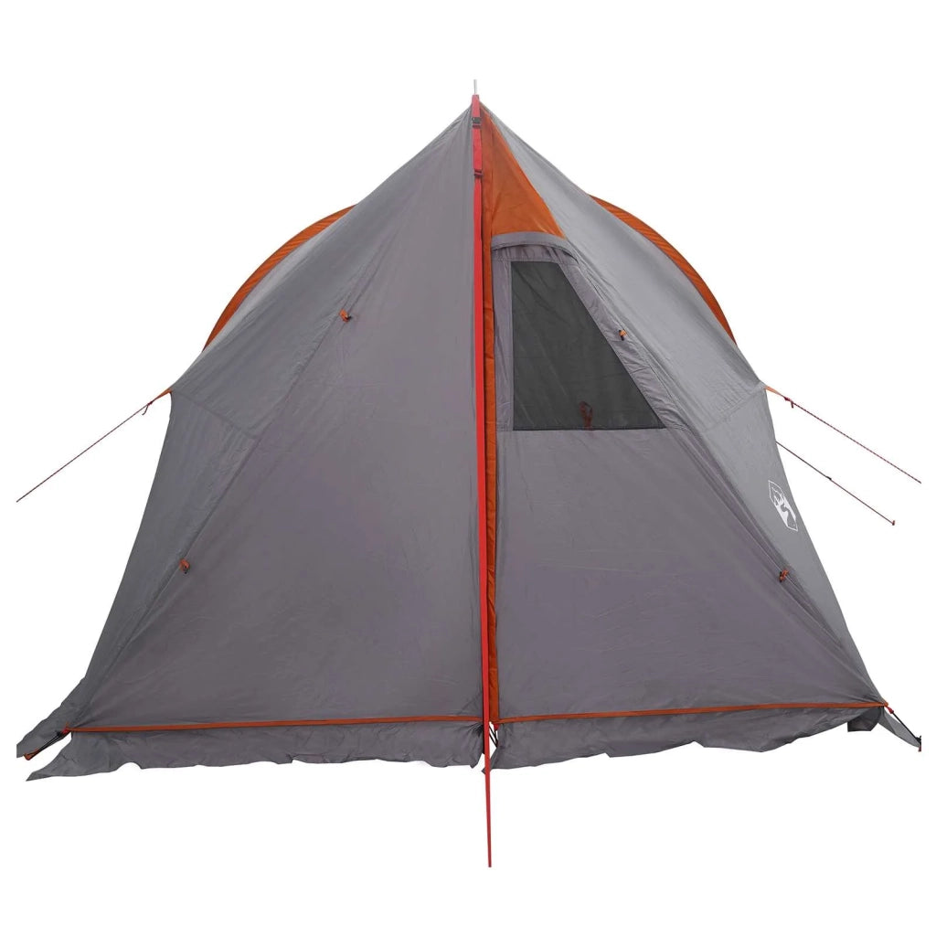 Tenda a baldacchino impermeabile Grigio e arancione 42042212