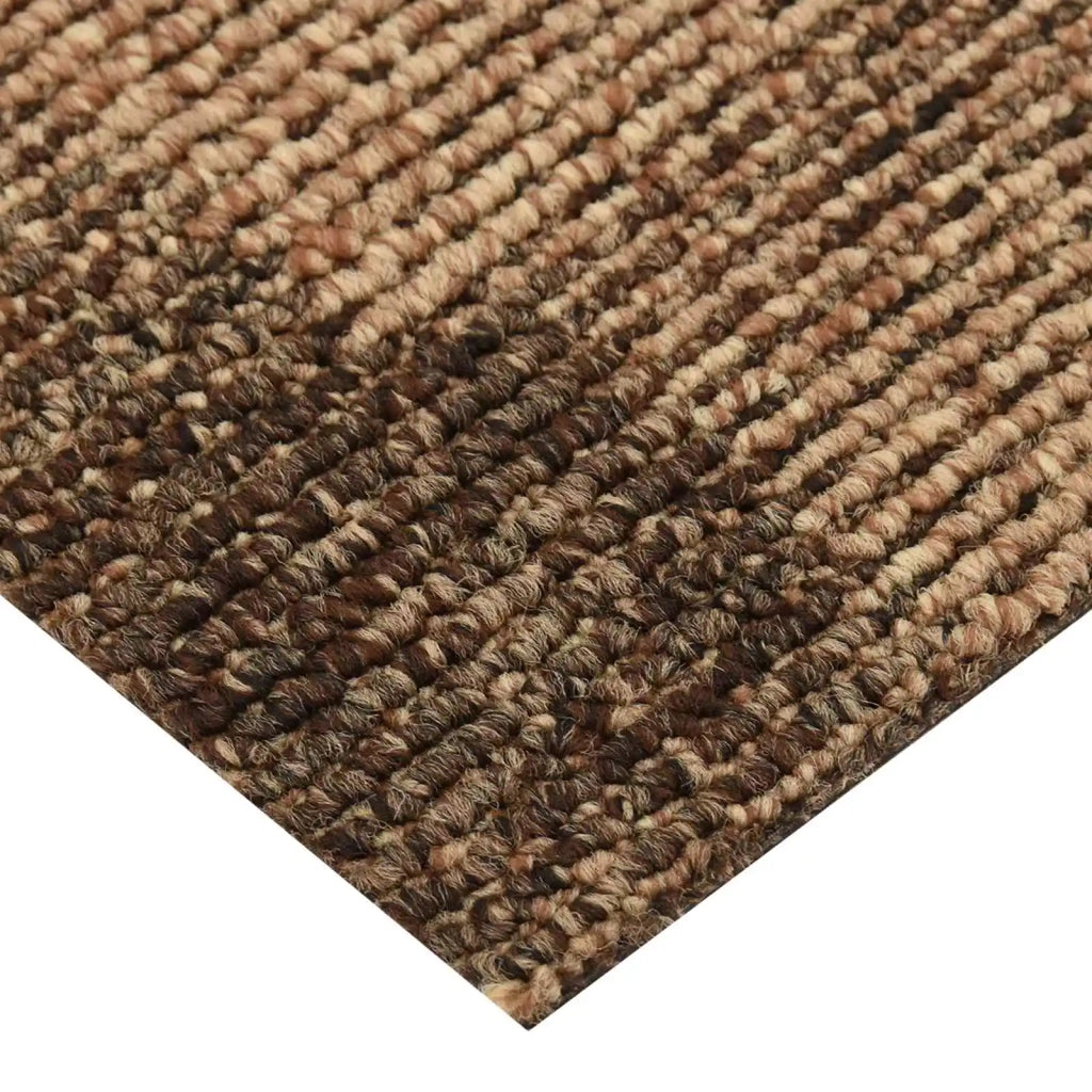 Moquette per pavimenti 20 pz Marrone 50 x 50 cm PP CFW4212612