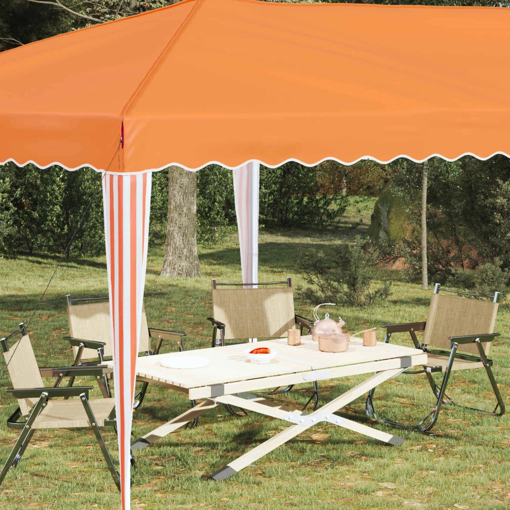 Tenda per feste a pop-up-Gazebo 575 x 290 x 245 cm Arancione