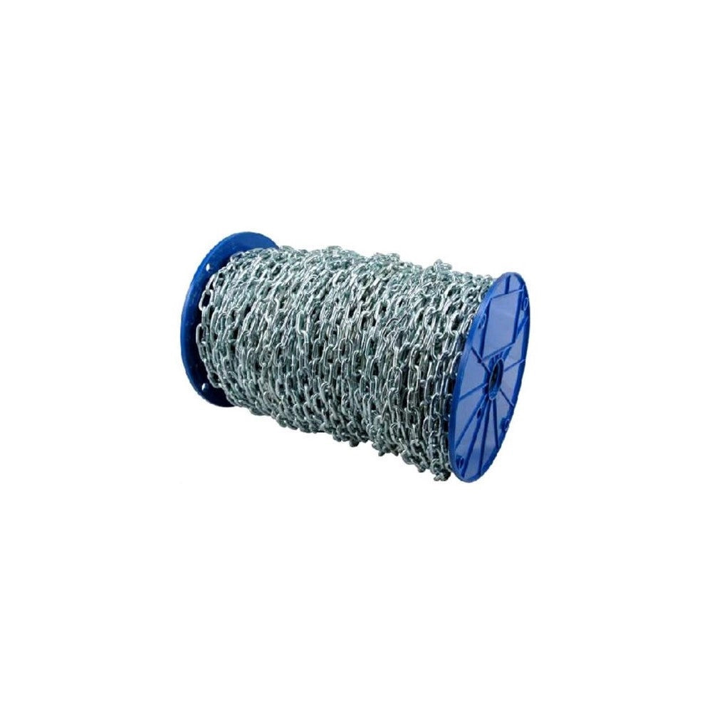 Catena genovese zinco cromata n 18 - diametro 3,4mm