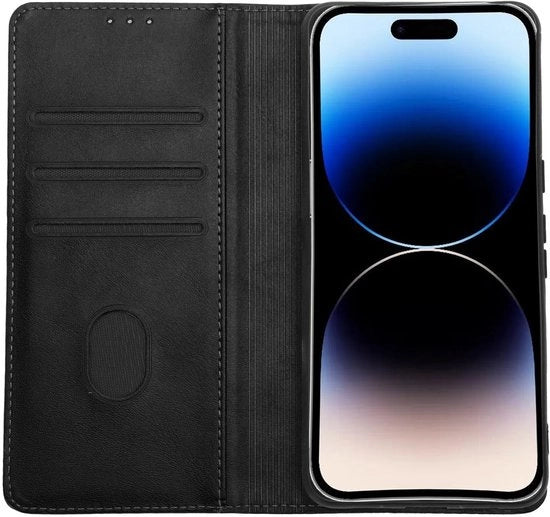 Porta cellulare pieghevole - Sottile/Leggero - 3 fessure di apertura - Chiusura magnetica - Protezione contro cadute e urti - Adatto per Google Pixel 8 - Custodia smartphone