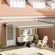 Tenda Retrattile Manuale  Beige 400x300 cm