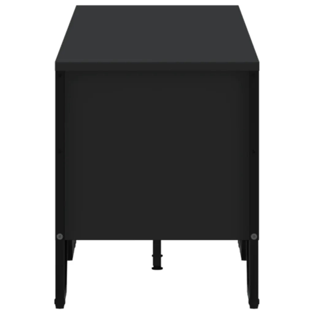 Mobile Porta TV Nero 180x34x41 cm in Legno Multistrato 848574
