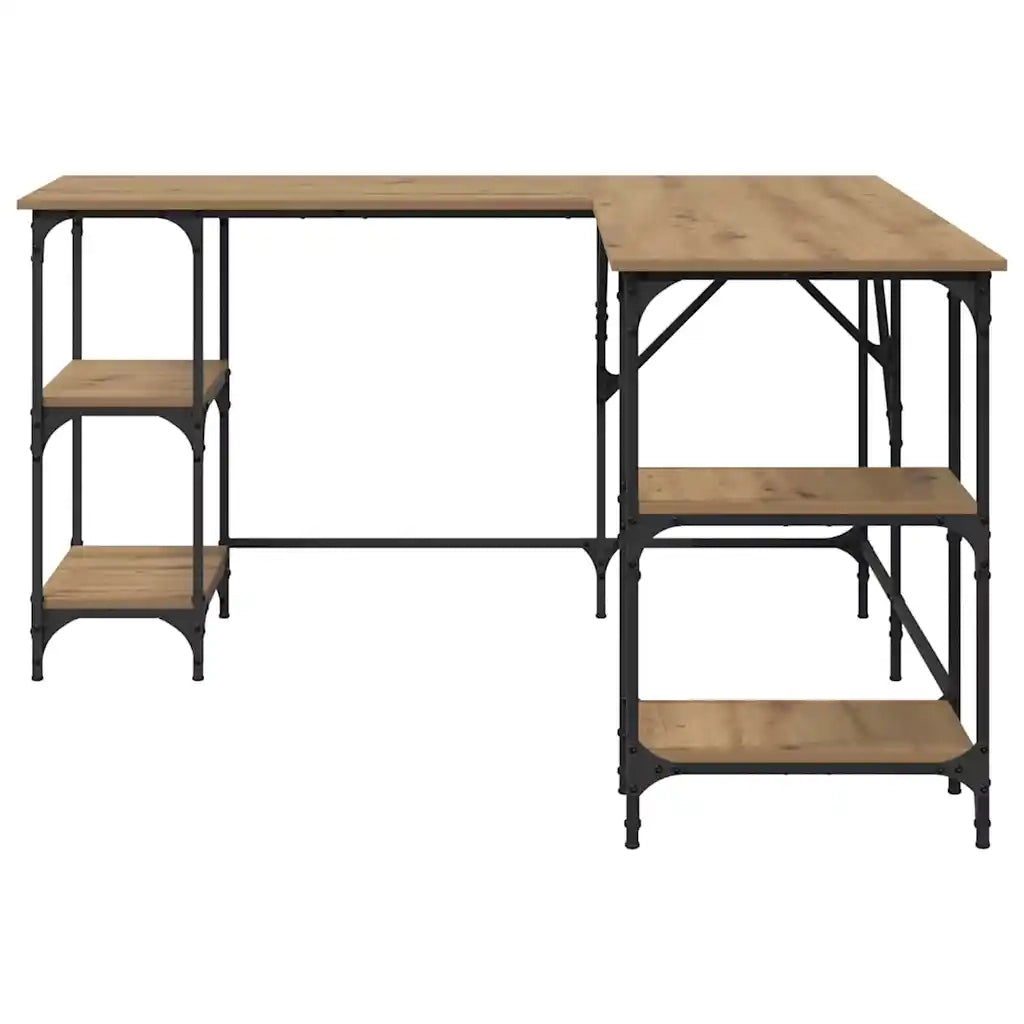 Scrivania Rovere artigianale 139 x 139 x 75 cm