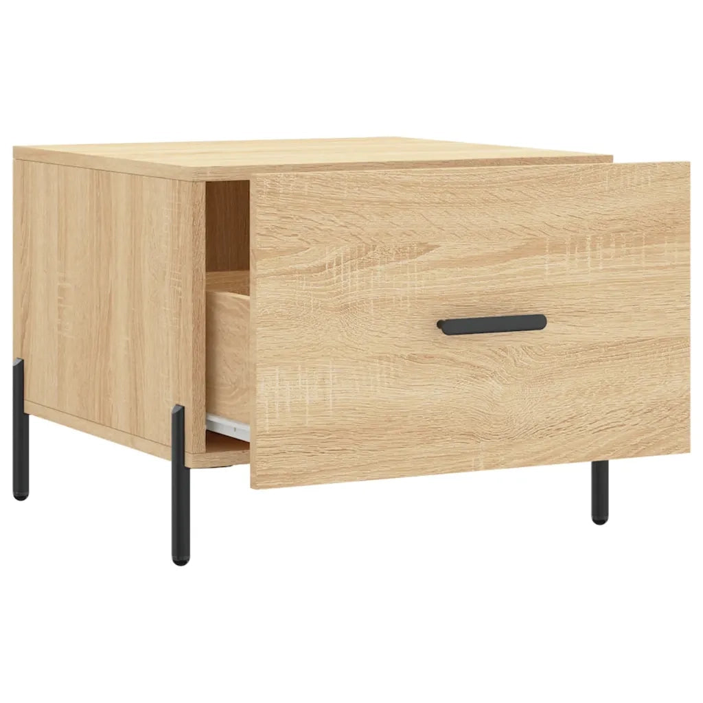 Tavolino da salotto | Tavolino da caff¨¨ | Tavolino da Soggiorno Rovere Sonoma 50x50x40 cm Legno Multistrato