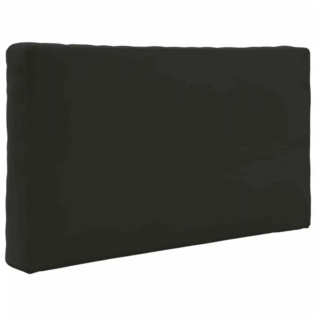 Cuscino per divano da esterno 3 pcs Nero Poliestere