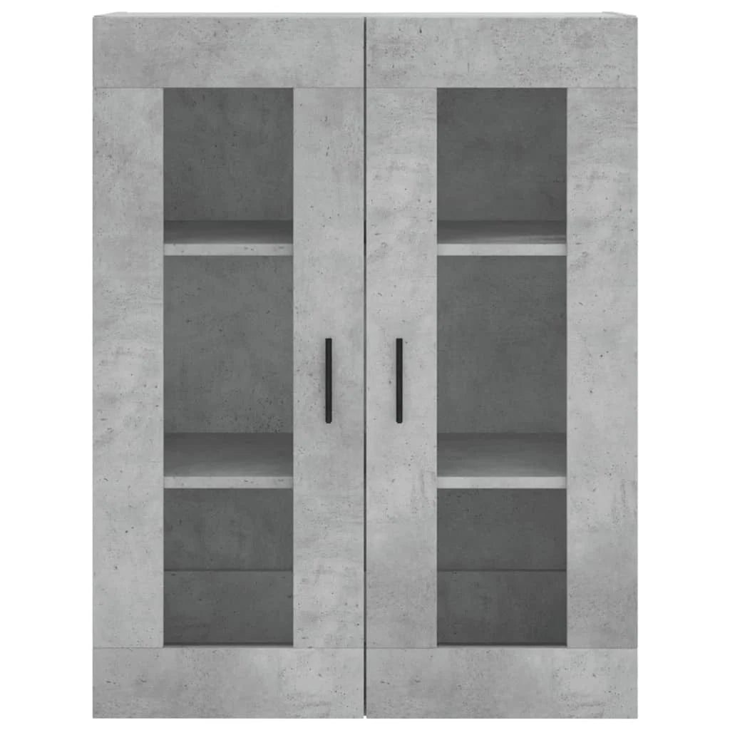 Buffet credenza cassettiera armadio mobile contenitore organizer cucina soggiorno salotto alto 69,5 x 34 x 180 cm legno ingegnerizzato grigio 02_0034639