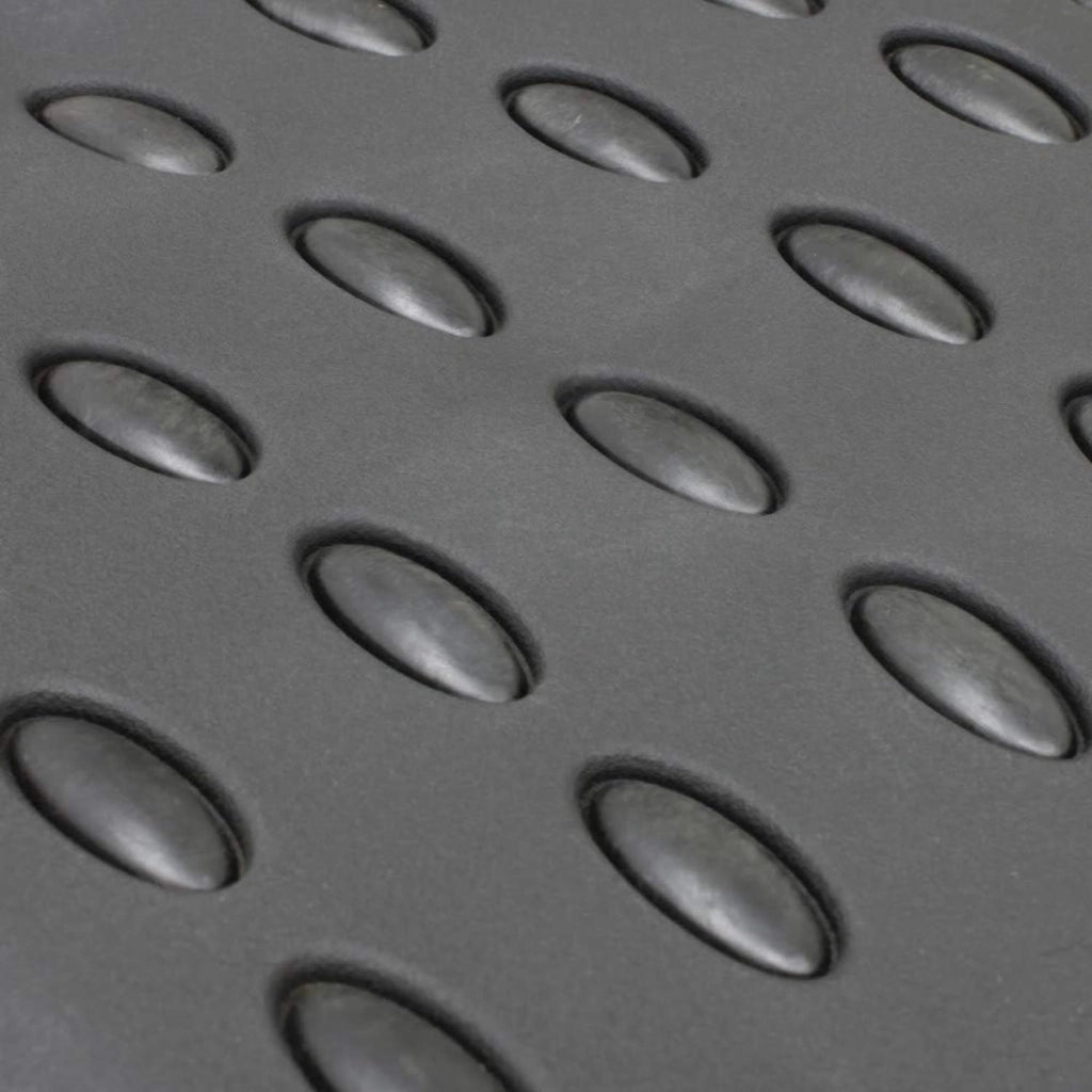 OWIJI Tappetini Auto Moquette Universali Set 4 Pezzi Antiscivolo Abitacolo Sagomabili PVC Impermeabile Ritagliabile Adattabile