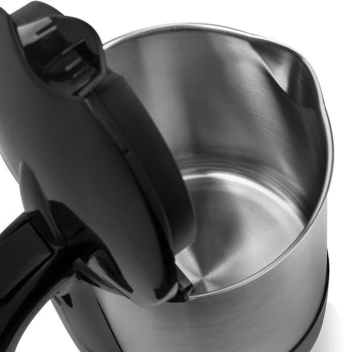 Princess 236039 Bollitore Elettrico 1.7 L 2200 W Acciaio Inox Base Girevole 360° Spegnimento Automatico colore Nero
