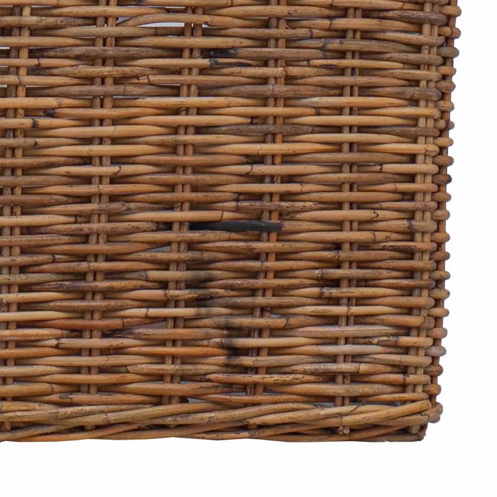 Cestino per Piante con archiviazione 2 pcs Marrone Rattan Lacak 42020970