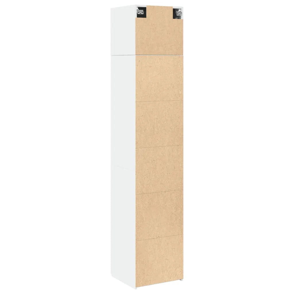 Mobile Sottile Bianco 45x42,5x225 cm in Truciolato 3281287