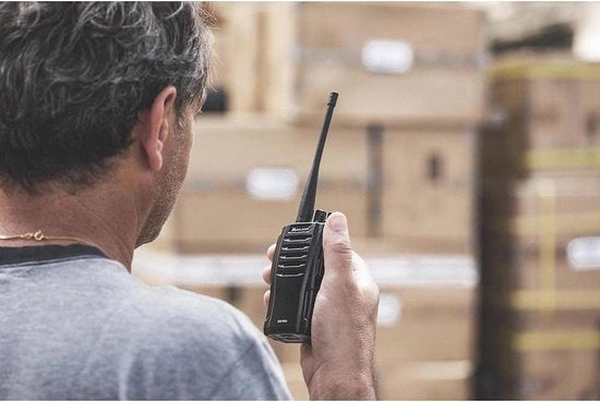 Radiocomunicazione Portatile a Batteria Ricaricabile con 32 Canali - Radio PMR446 Semi Professionale