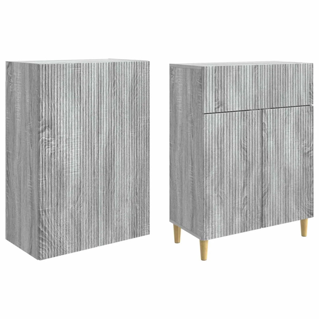 Set di armadi 2 pcs 66 x 34,5 x 90 cm Legno ingegnerizzato