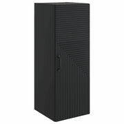 Mobiletto a muro Nero 33 x 34,5 x 90 cm Legno ingegnerizzato 898586