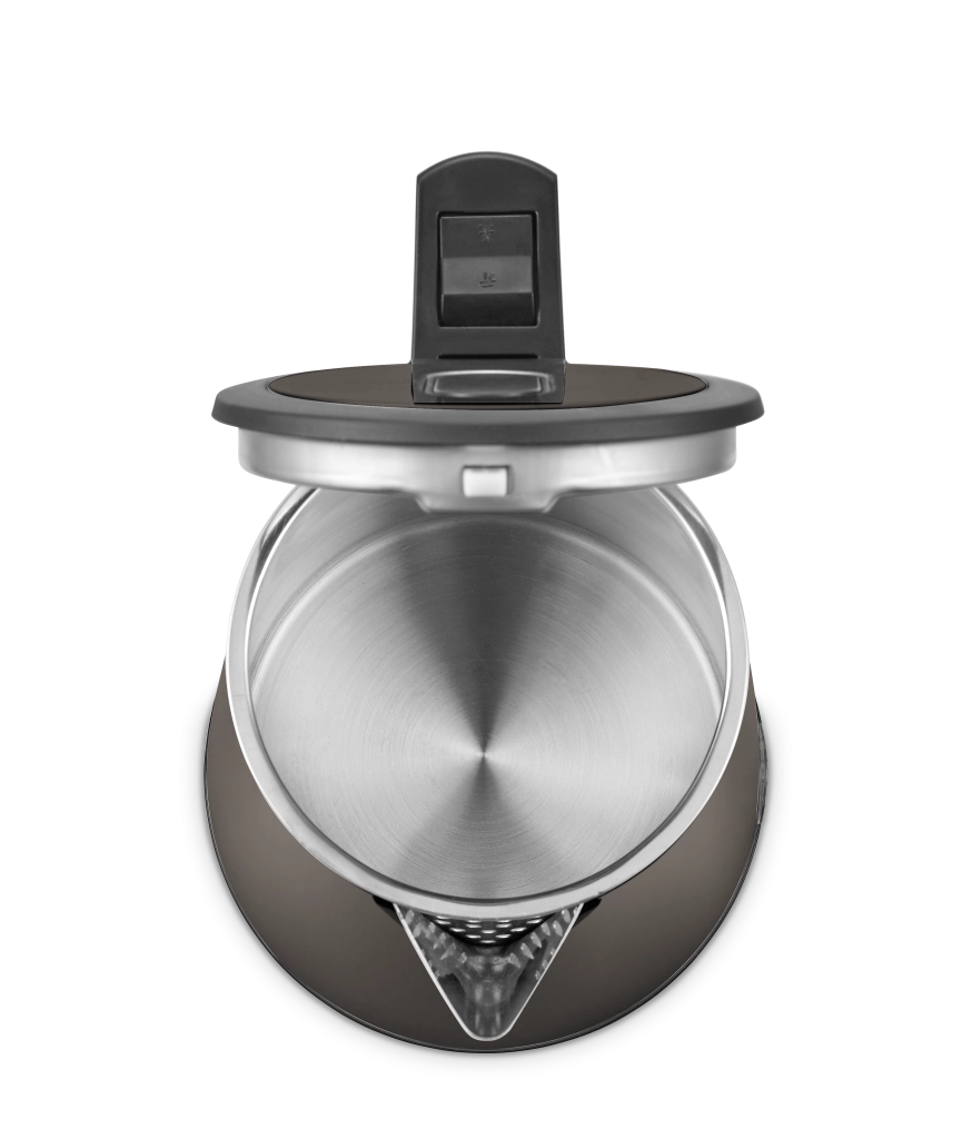 Bollitore elettrico acciaio inox 1830W, capacità 1,7 litri, tripla parete isolante, spegnimento automatico - SOGO