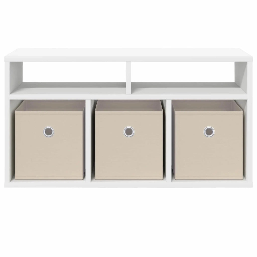 Lowboard con cassetto Bianco 72 x 22,5 x 38 cm
