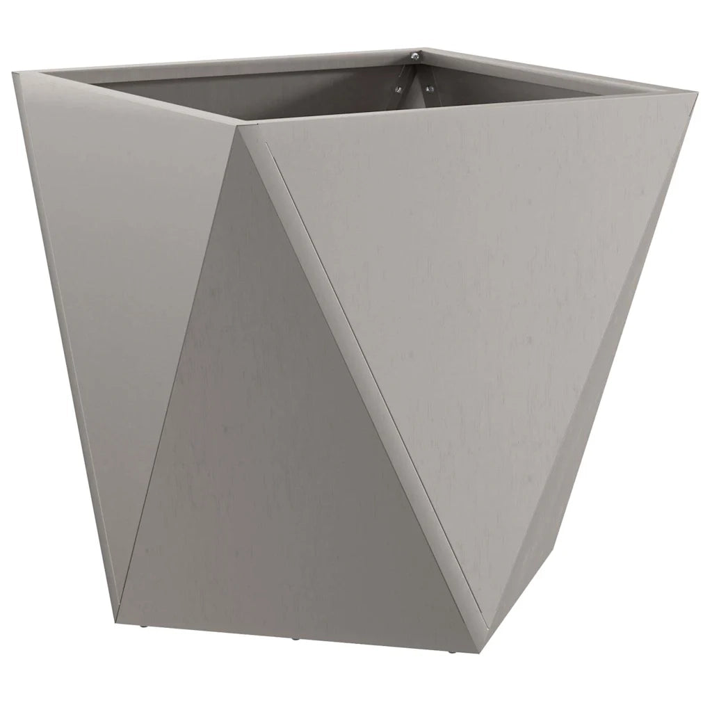 Fioriera 2 pz-Set di 2 Vaso-Contenitore per Piante Ruggine 40 x 40 x 40 cm