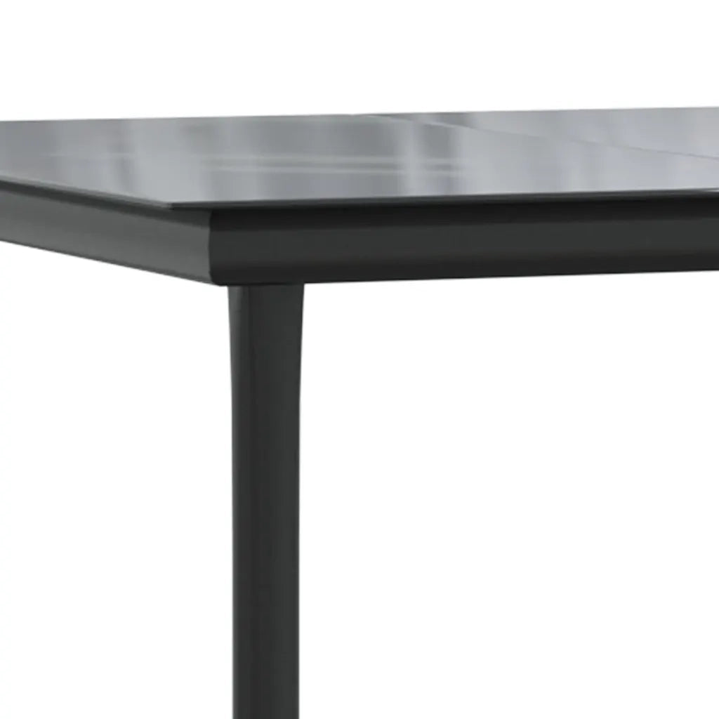 Set Pranzo da Giardino 5pz con Cuscini Grigio Chiaro Polyrattan 3213464