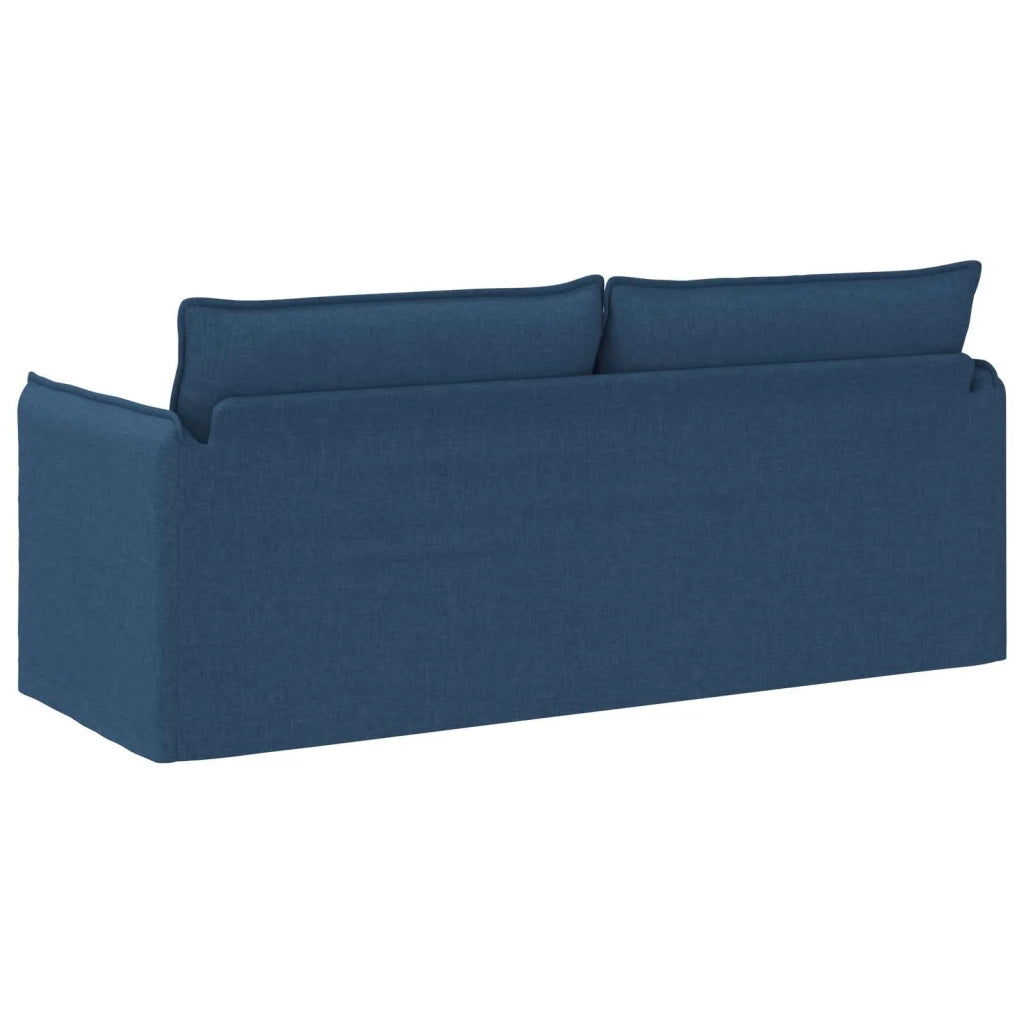 Divano Blu 196 x 82 x 85 cm Tessuto