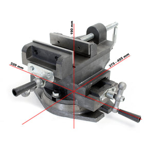 Morsa da banco per macchine con base girevole Morsa di serraggio da officina 125mm