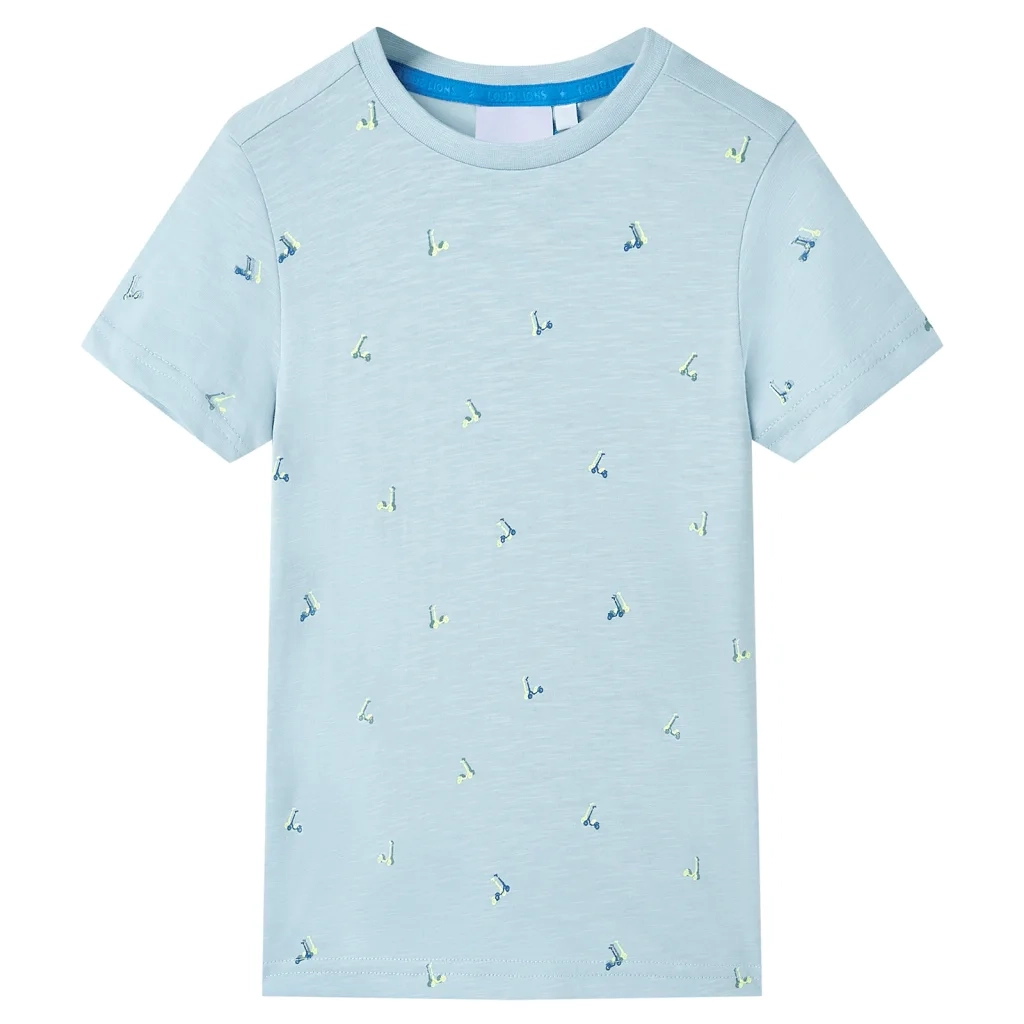 Maglietta da Bambino Azzurra 104cod mxl 86837