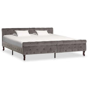 Giroletto Grigio in Velluto 180x200 cm 288562