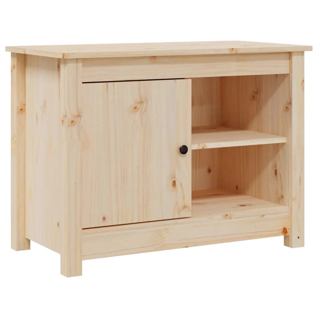 Mobile TV | Armadietto TV | Mobile Porta TV 70x36,5x52 cm in Legno Massello di Pino
