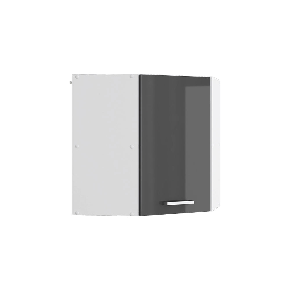 Vicco Frontale cucina Antracite lucido 36.4 x 59 cm frontale del mobile per pensile ad angolo