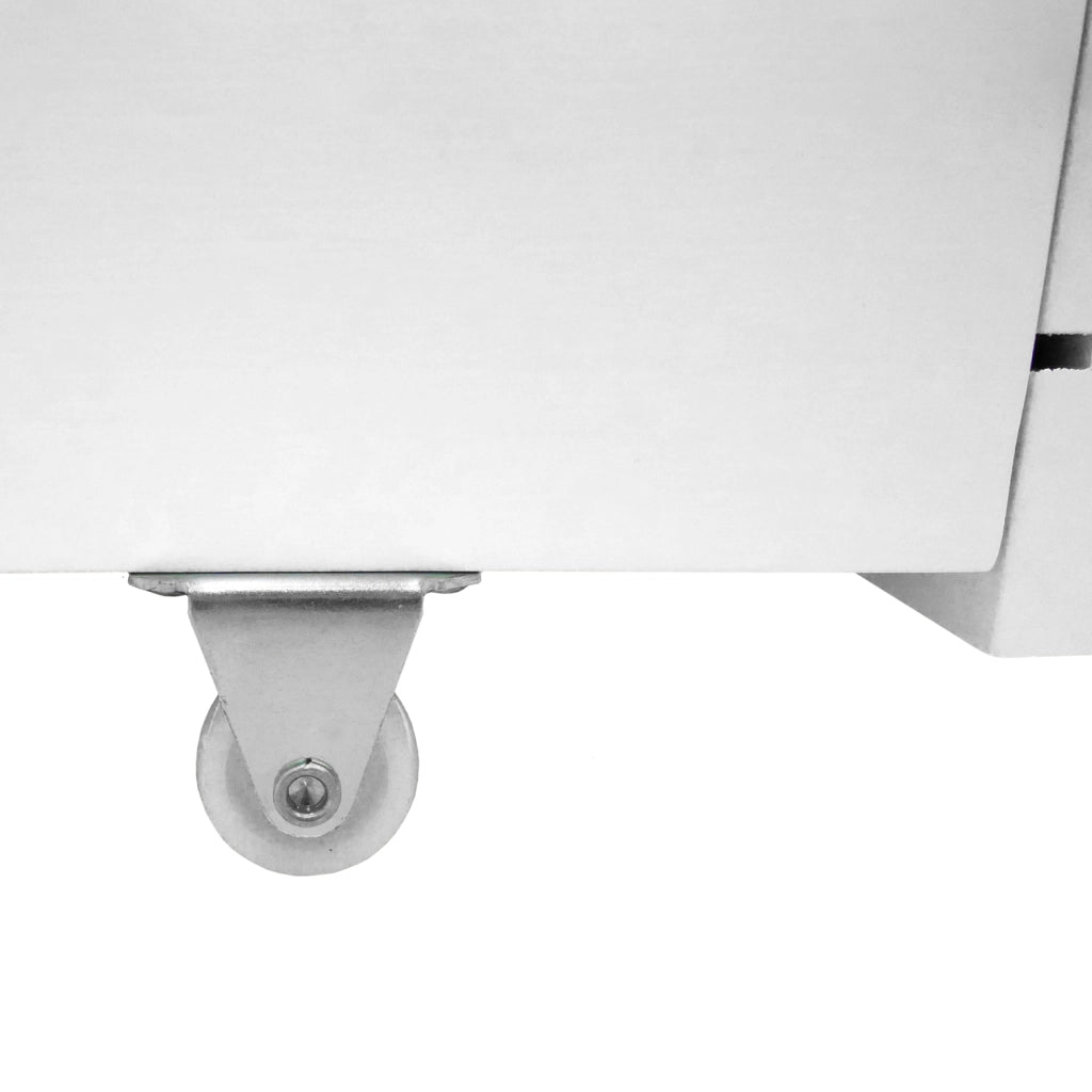 Set di 2 cassetti bianchi sotto il letto MARCEAU