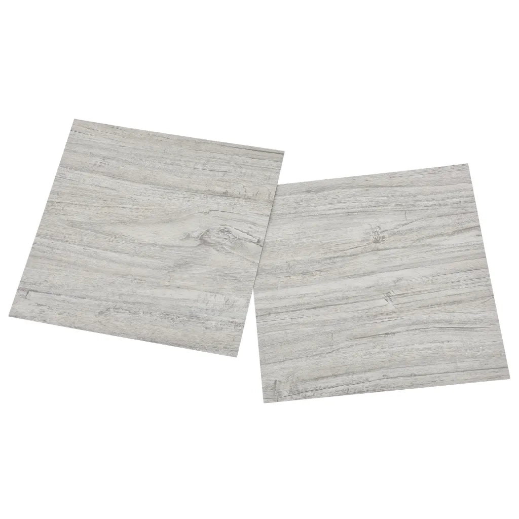 Listoni Pavimenti Adesivi 20 pz in PVC 1,86 mÂ² Grigio Chiaro cod mxl 50410