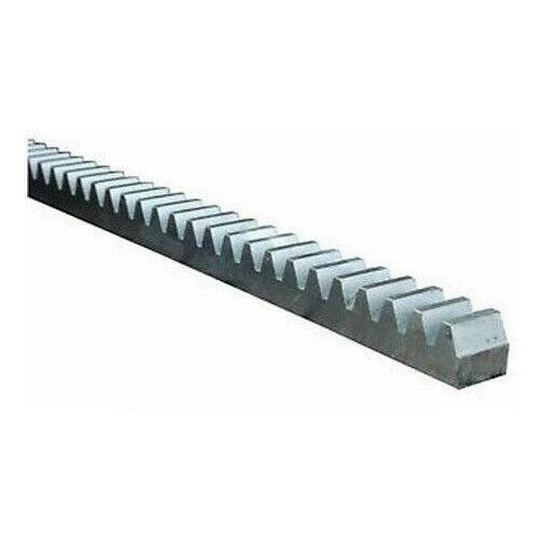 CREMAGLIERA IN ACCIAIO FERRO ZINCATO ZINCATA 22X22 MM 2 MT CANCELLI SCORREVOLE