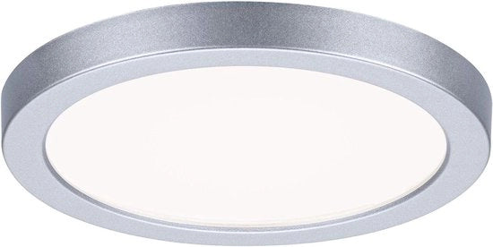 Pannello LED lampada a incastro VariFit IP44 neutrale bianco 118 mm circolare inclusa 1x65 watt lampada plafond in plastica 4000 K