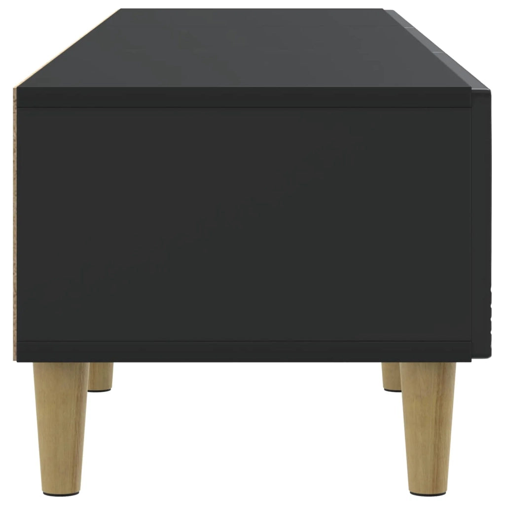 Mobile TV 147 x 34,5 x 30 cm Nero Legno ingegnerizzato 895166