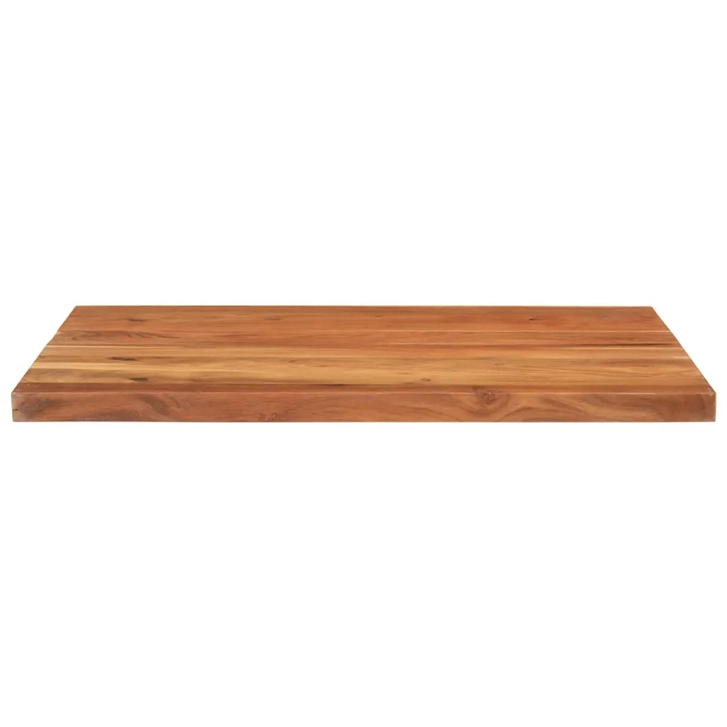 Piano per Tavolo | Superficie Tavolo | Piano Scrivania 90x80x2,5cm Rettangolare Legno Massello Acacia