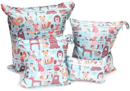 Sacchetto per Imbusti - Imbusti per Bambini - Sacchetto con Cerniera - Ripiegabile - Leggero - Organizzatore per Bambini - TPU Impermeabile - Borsa per la Conservazione